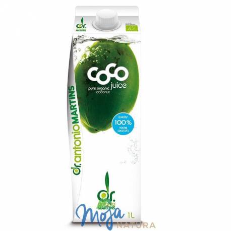 Woda kokosowa naturalna BIO 1000ml COCO