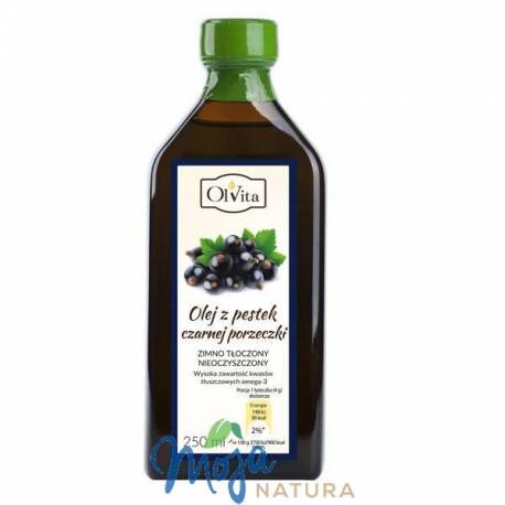 Olej z pestek czarnej porzeczki 250ml OLVITA