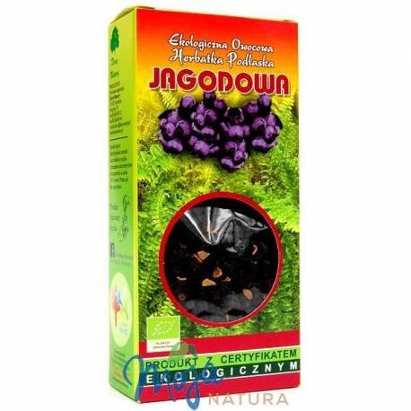 Jagodowa herbatka 50g DARY NATURY