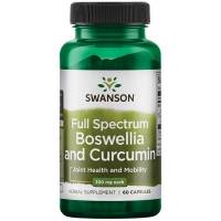 Full Spectrum Boswellia & Curcumin 60kaps SWANSON