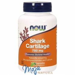 Shark Cartilage 750mg 100kaps NOW FOOD'S