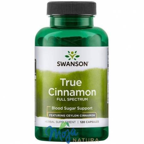 Full Spectrum True Cinnamon (Cynamon Cejloński) 120kaps SWANSON