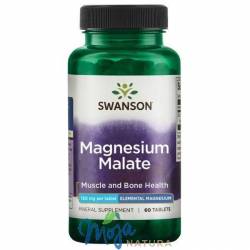 Jabłczan magnezu (Magnesium Malate) 150mg 60tabl SWANSON