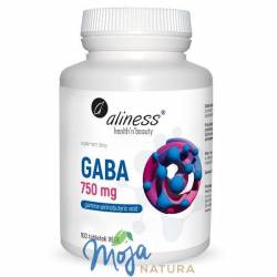 GABA (Gamma amino butyric acid) 750mg 100tabl ALINESS