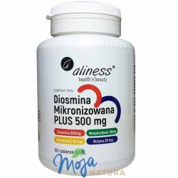 Diosmina Mikronizowana PLUS 500mg 100tab ALINESS