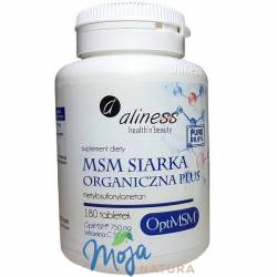 MSM Siarka Organiczna PLUS OptiMSM® 750mg 180tabl MEDICALINE